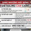 SANG NHƯỢNG TIỆM CHĂM SÓC XE (DETAILING) – VÀO LÀ KINH DOANH NGAY!